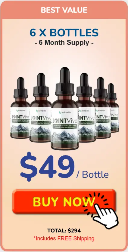 JointVive Six Bottle Package
